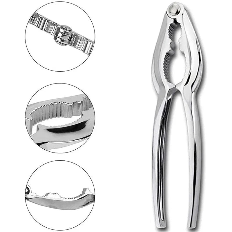 Stainless Steel Seafood Tool Set | Crab Crackers and Lobster Forks Kit