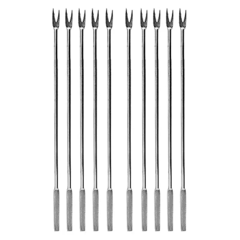 Stainless Steel Seafood Tool Set | Crab Crackers and Lobster Forks Kit