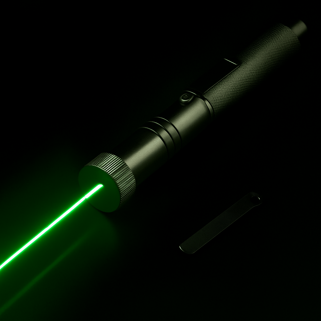 StarBeam High-Power Laser Pointer with Adjustable Focus – Rechargeable Long-Range Pointer for Presentations & Stargazing