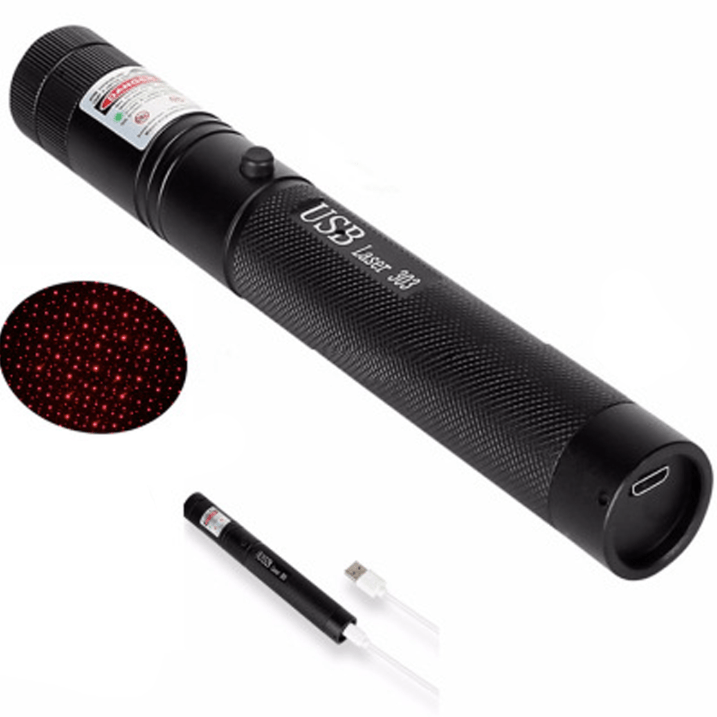 StarBeam High-Power Laser Pointer with Adjustable Focus – Rechargeable Long-Range Pointer for Presentations & Stargazing