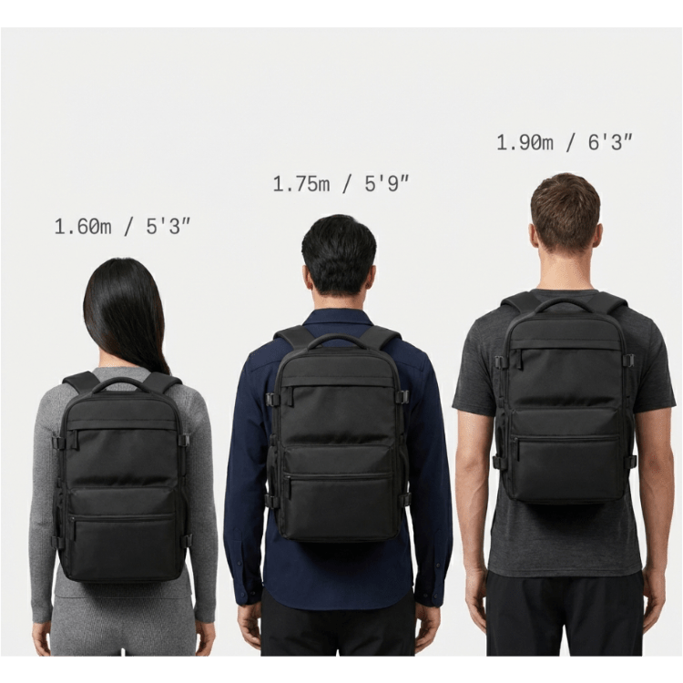 Vacuum Compression Travel Backpack | Airline Personal Item & Pump
