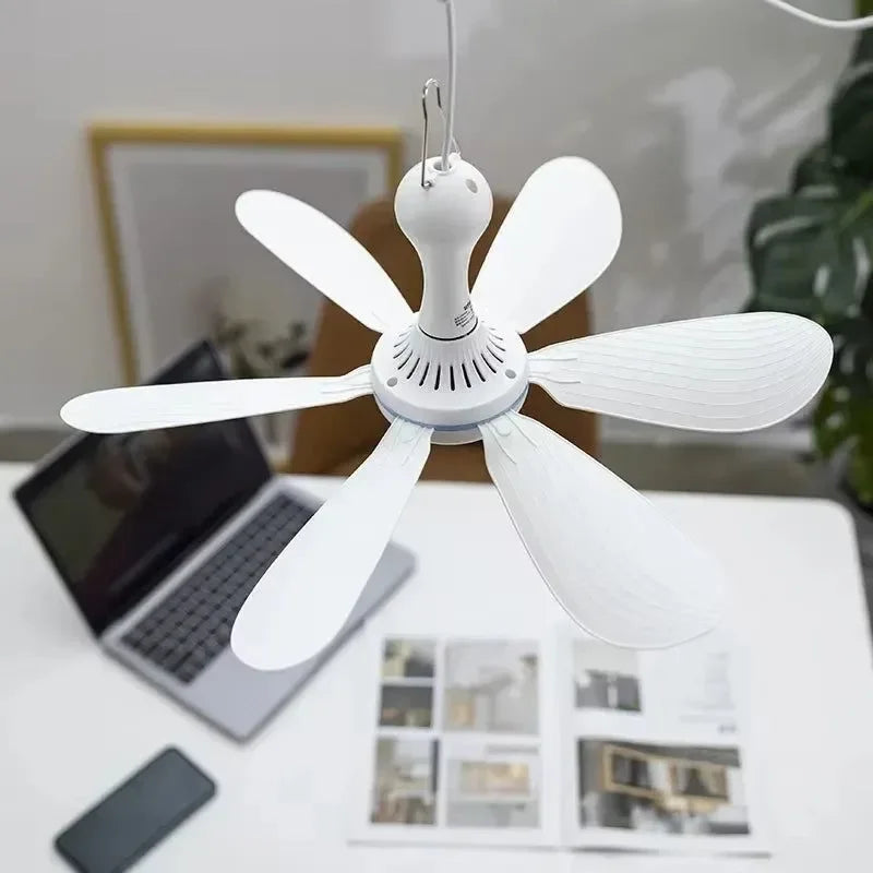 USB ceiling fan with remote control