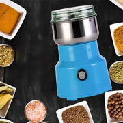 TurboGrind Electric Spice & Grain Mill – High-Speed Stainless Steel Grinder for Coffee, Herbs, Nuts & More
