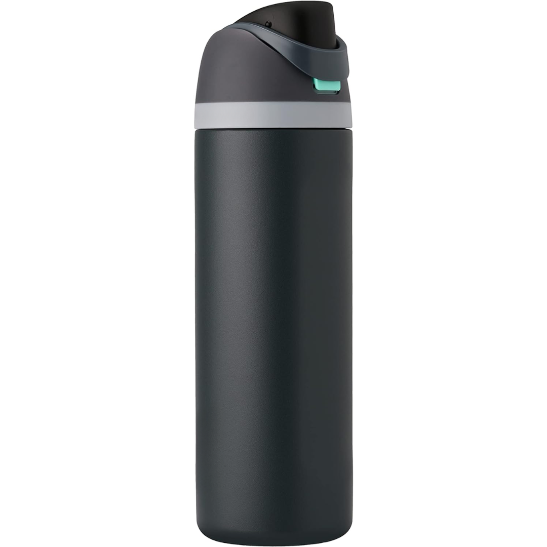 Insulated Stainless Steel Water Bottle with Integrated Straw – Leakproof Hot & Cold Vacuum Flask in Ten Colours