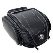 Motorcycle Tail Bag | Expandable Water-Resistant Rear Seat Luggage