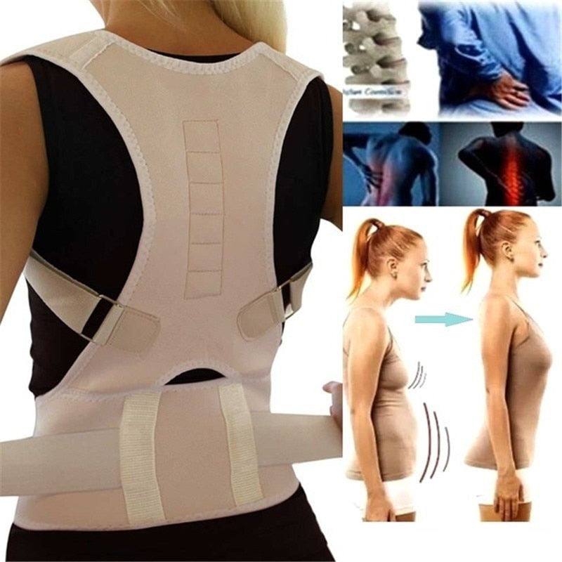 Adjustable Back Support Posture Brace – Comfortable Shoulder & Spine Alignment Support for Daily Wear