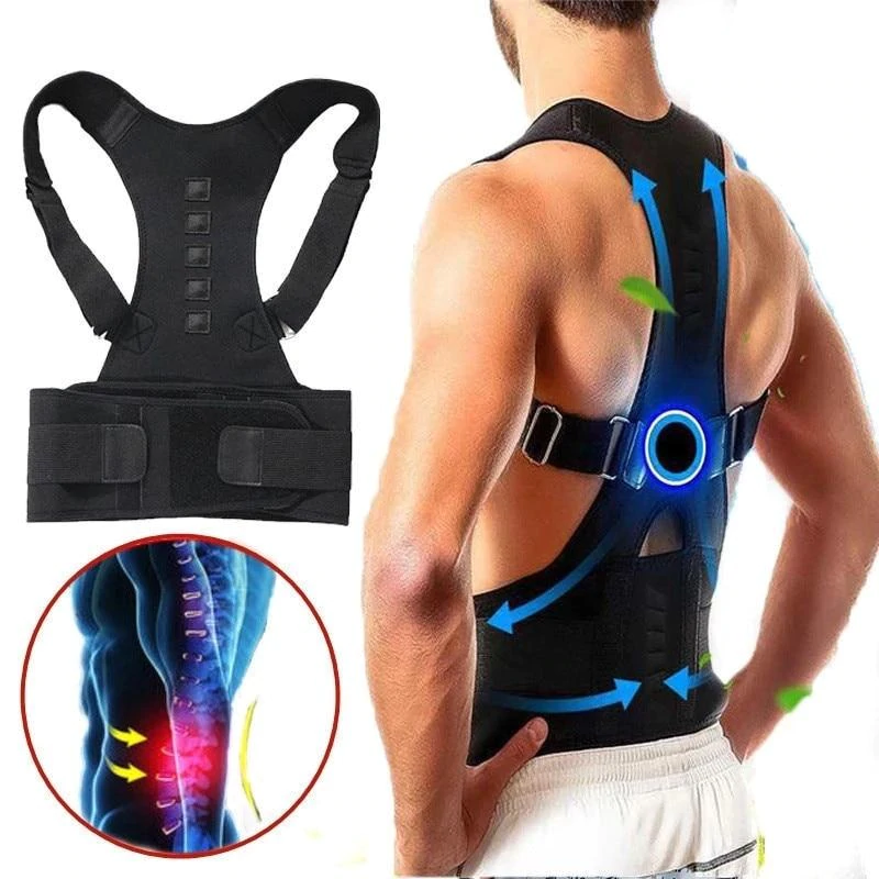Adjustable Back Support Posture Brace – Comfortable Shoulder & Spine Alignment Support for Daily Wear