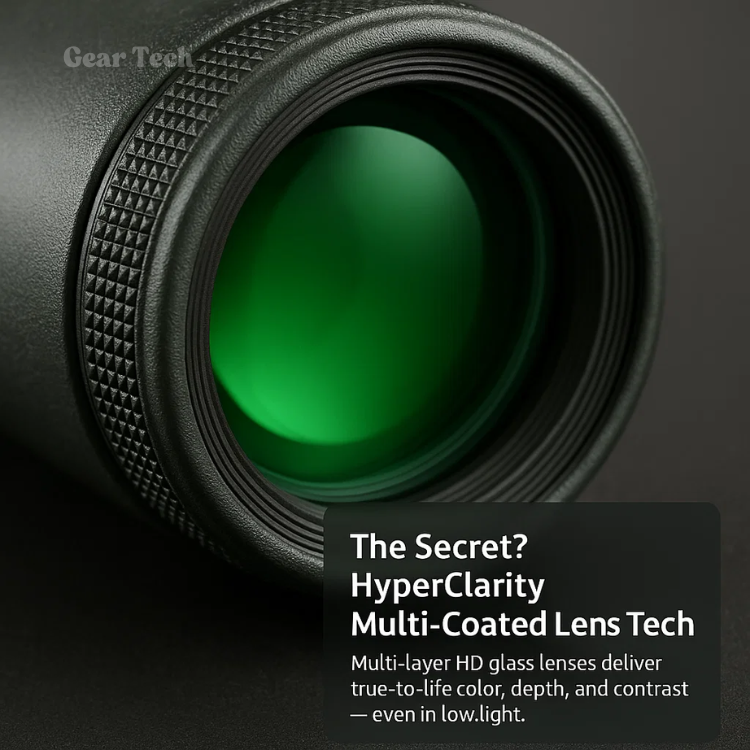 Ultra-Light 600x Zoom Monocular with HD Lens – Compact Long-Range Scope for Hiking, Wildlife & Travel