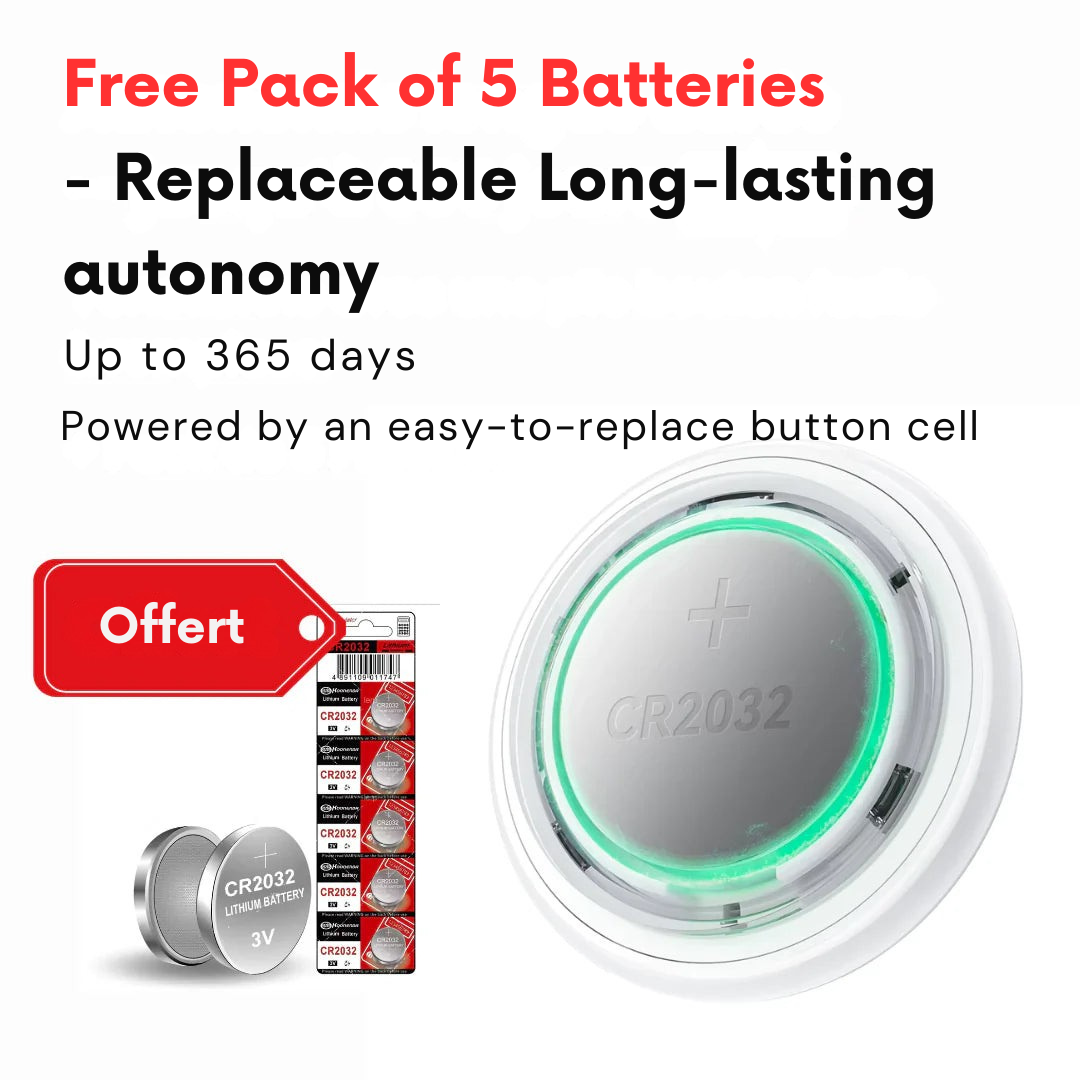 Real-Time GPS Tracker & Personal Item Finder – Waterproof Locator with No Subscription Fees for Keys, Bags & More