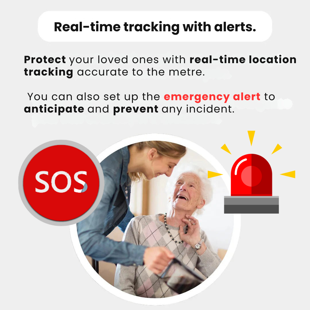 Real-Time GPS Tracker & Personal Item Finder – Waterproof Locator with No Subscription Fees for Keys, Bags & More