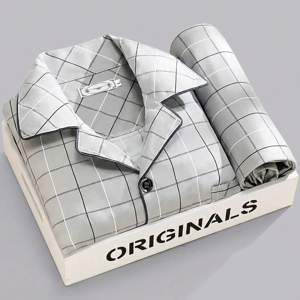 Plaid Lounge Set
