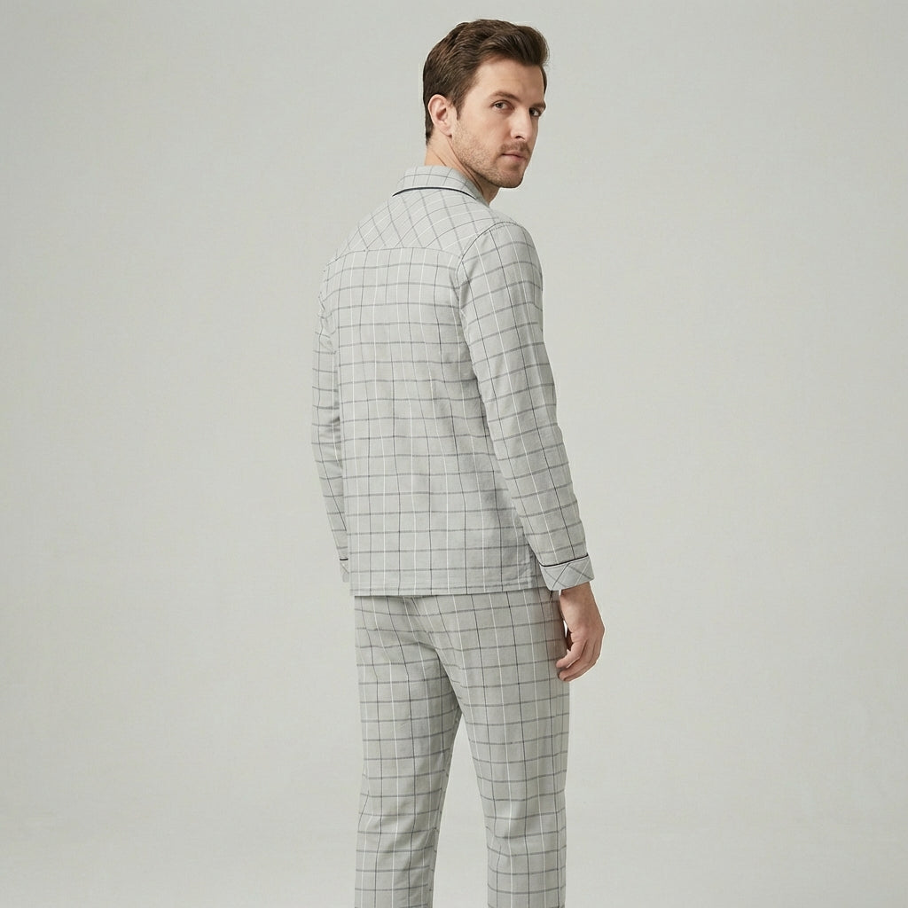 Plaid Lounge Set
