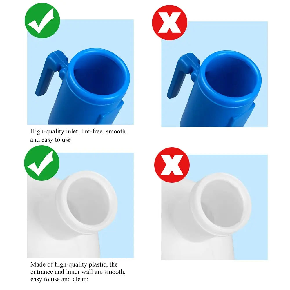Portable Urinal for Men with Removable Hose – Leakproof High-Capacity Bottle for Travel, Camping & Bedside Care