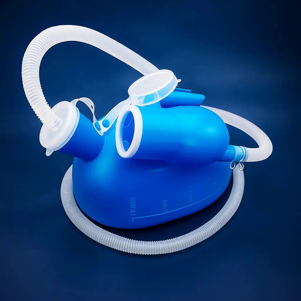 Portable Urinal for Men with Removable Hose – Leakproof High-Capacity Bottle for Travel, Camping & Bedside Care