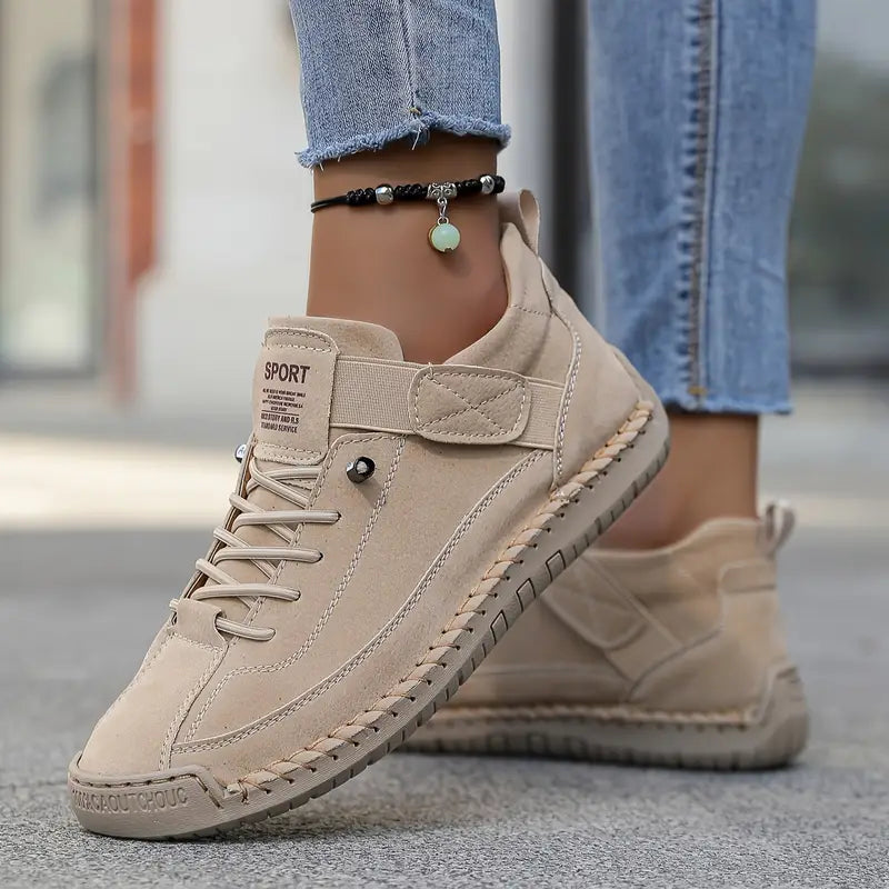 Cloud-Soft Supportive Everyday Sneakers for Women – Cushioned Slip-On Walking Shoes with Arch Support