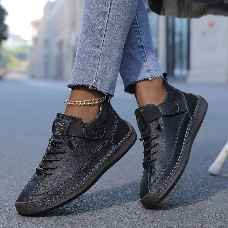 Cloud-Soft Supportive Everyday Sneakers for Women – Cushioned Slip-On Walking Shoes with Arch Support