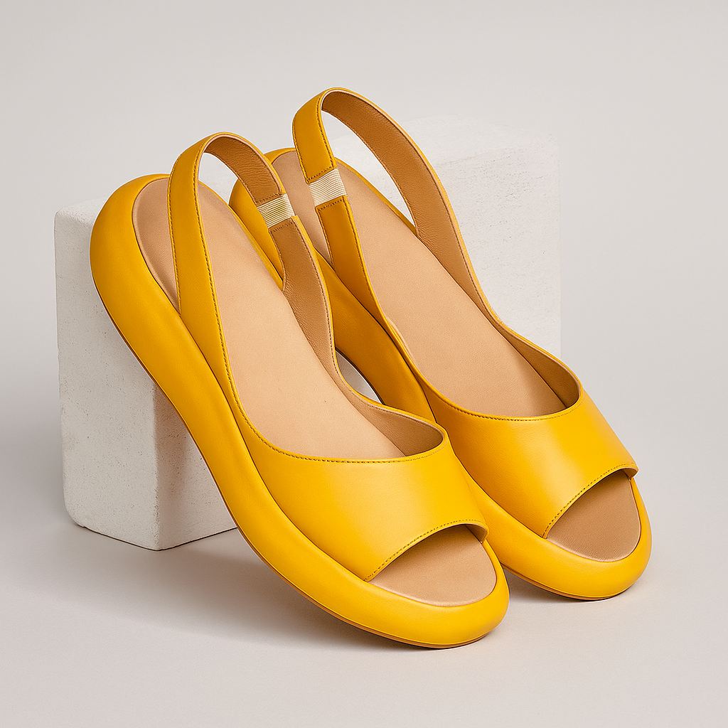 Effortless Open-Toe Slingback Flat Sandals for Women – Breathable Adjustable Summer Shoes in 5 Colors